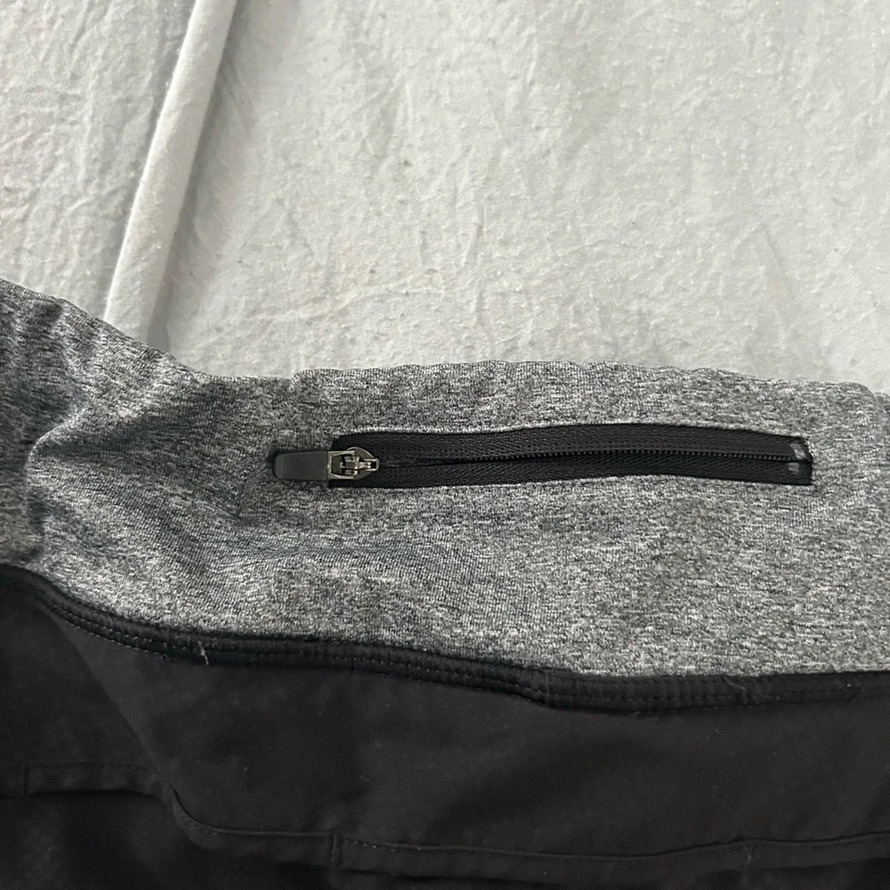 Women's Black and Gray Athletic Shorts.  Set of 2 - Picture 3 of 8